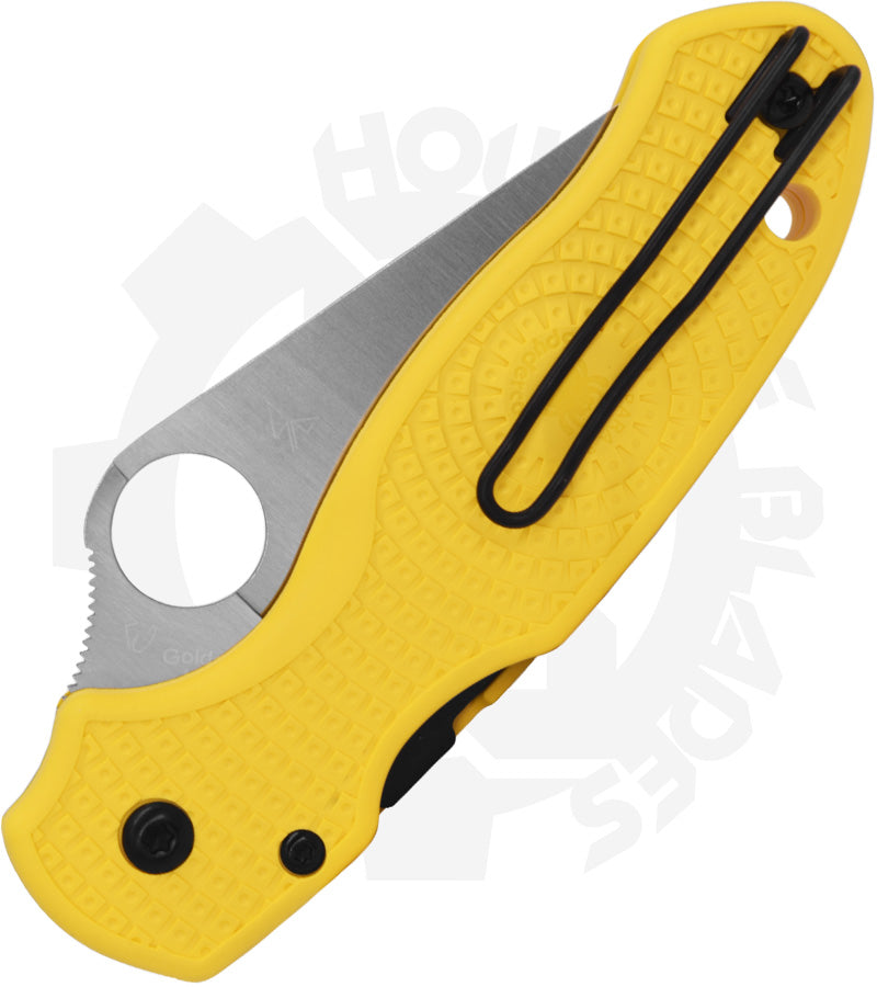 Spyderco Para 3 Lightweight Salt C223PYL - Yellow FRN