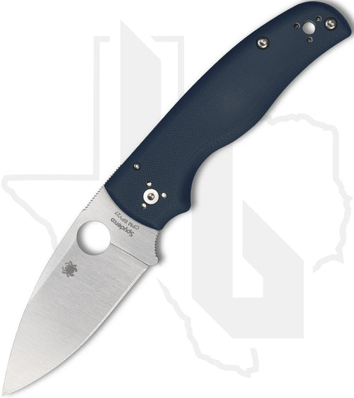 Spyderco Shaman C229GPCBL - Cobalt Blue G-10