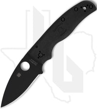 Spyderco Shaman Lightweight C229PBBK - Black, Black FRN