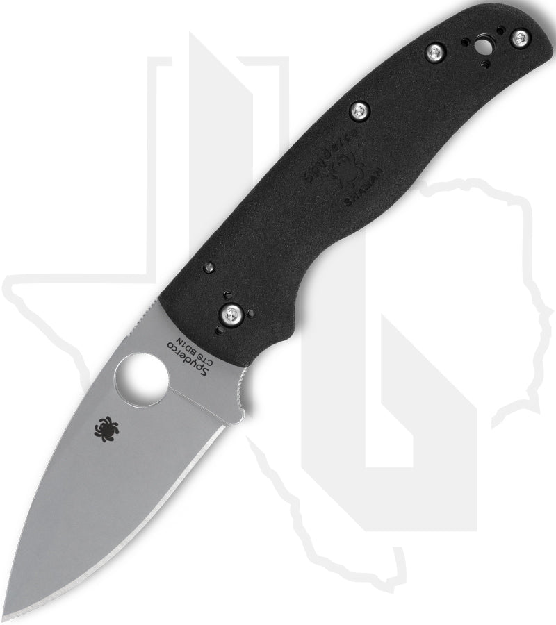 Spyderco Shaman Lightweight C229PBK - Black FRN