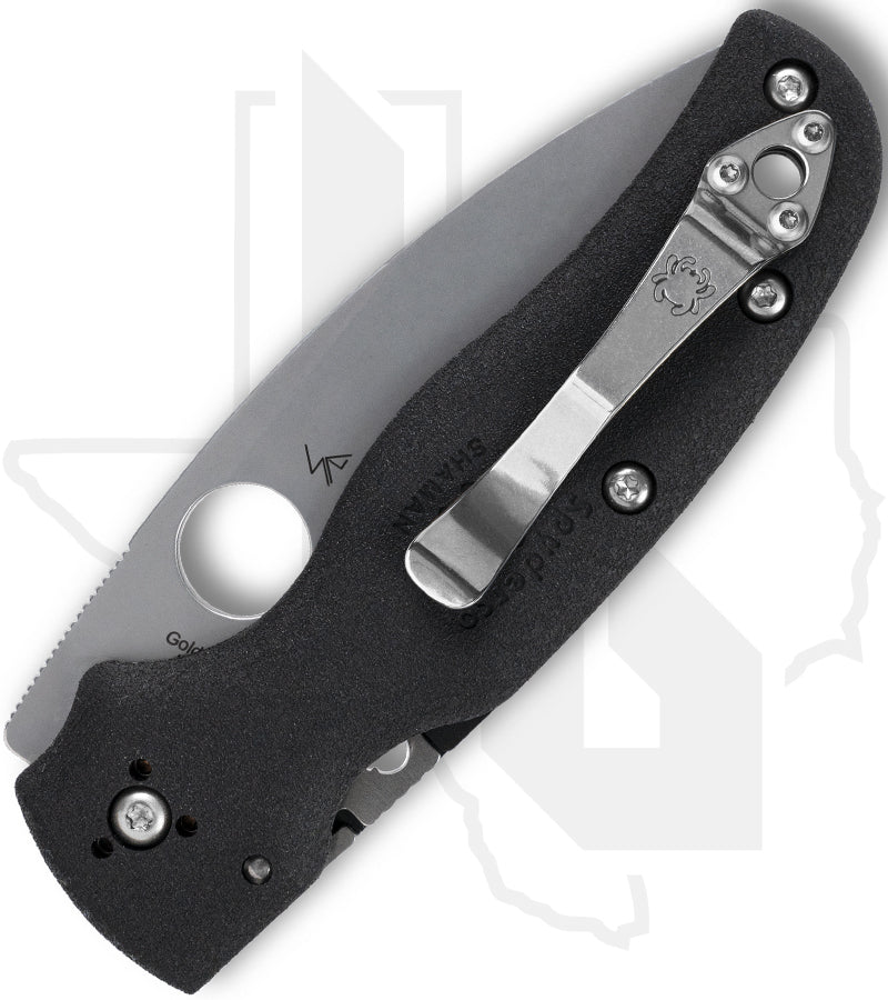 Spyderco Shaman Lightweight C229PBK - Black FRN