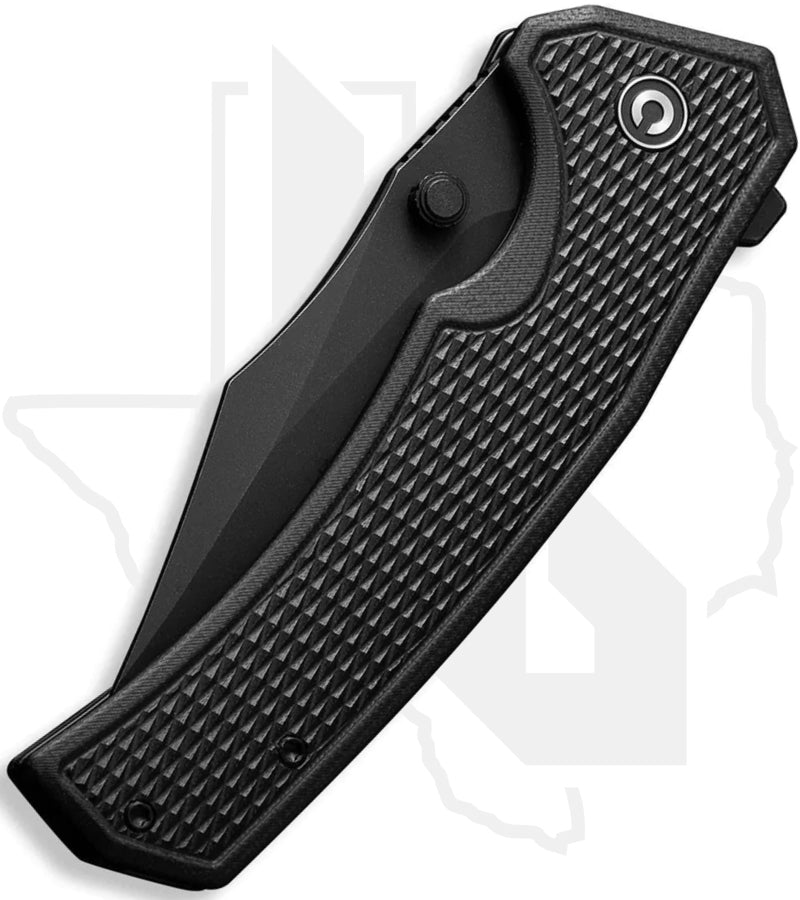 CIVIVI Vexillum C23003D-1 - Black, G-10, Black Stonewash