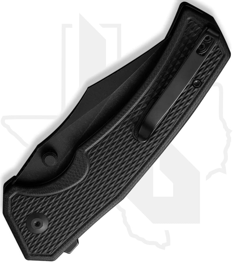 CIVIVI Vexillum C23003D-1 - Black, G-10, Black Stonewash