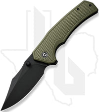 CIVIVI Vexillum C23003D-2 - OD Green, G-10, Black Stonewash