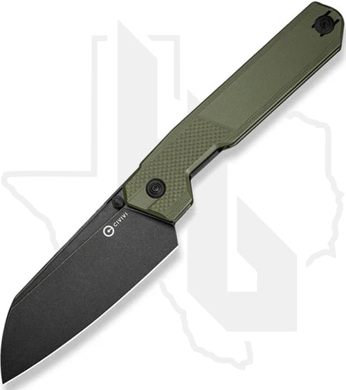 CIVIVI Hid C23008-2 - OD Green G-10, Black Stonewashed