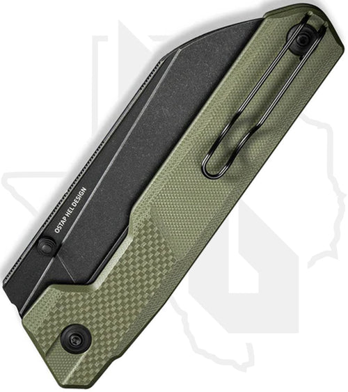 CIVIVI Hid C23008-2 - OD Green G-10, Black Stonewashed
