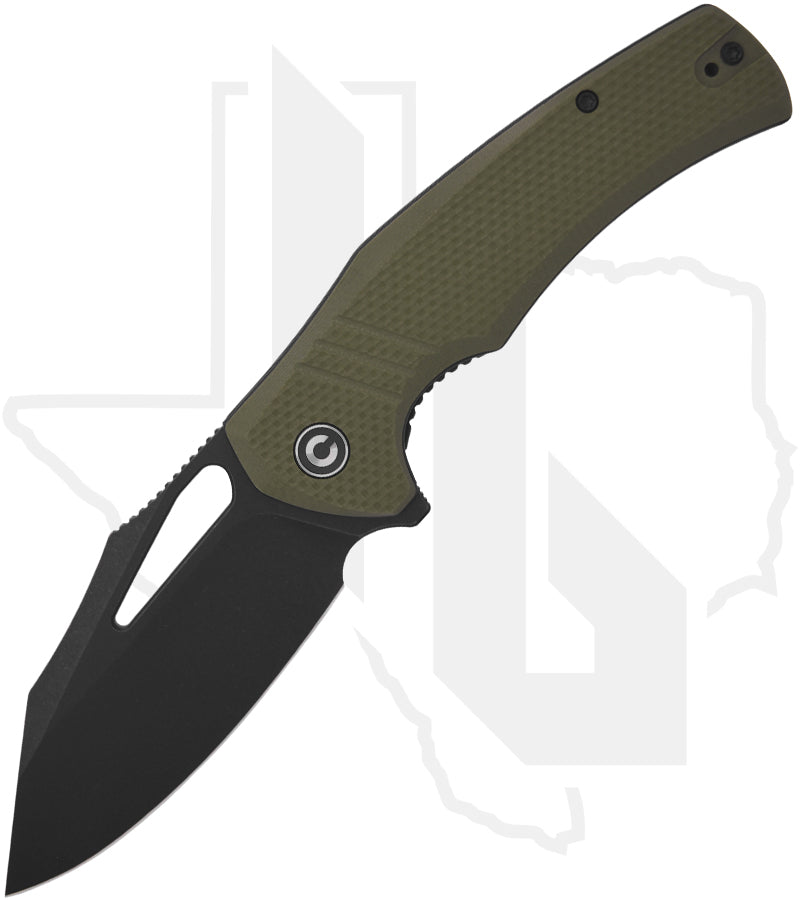 CIVIVI BullTusk C23017-2 - OD Green, G-10
