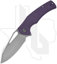 CIVIVI BullTusk C23017-3 - Purple, Canvas Micarta