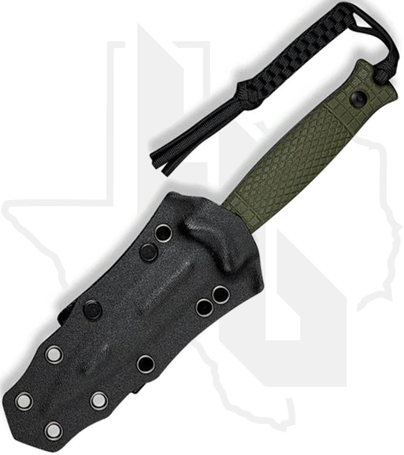 CIVIVI Perfrico C23026-2 - Green G-10, Black Stonewashed