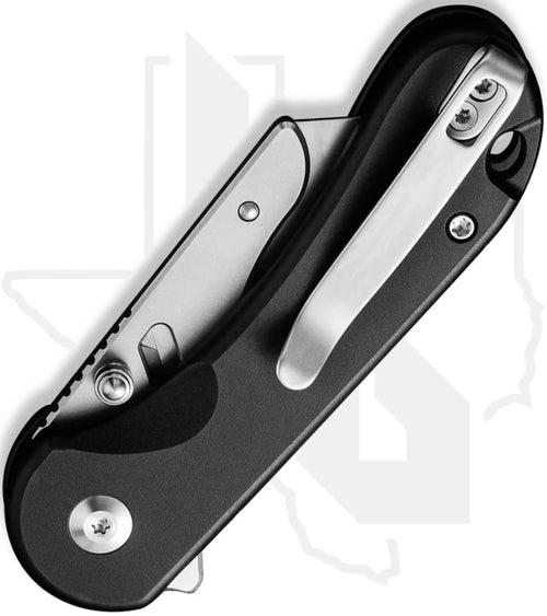 CIVIVI Elementum Utility C23039B-1 - Black Aluminum, Stonewashed