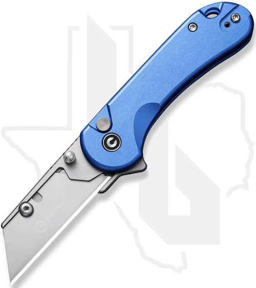 CIVIVI Elementum Utility C23039B-2 - Blue Aluminum, Stonewashed