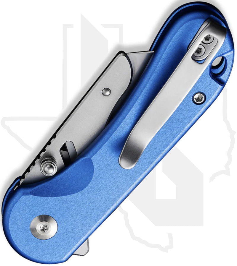 CIVIVI Elementum Utility C23039B-2 - Blue Aluminum, Stonewashed