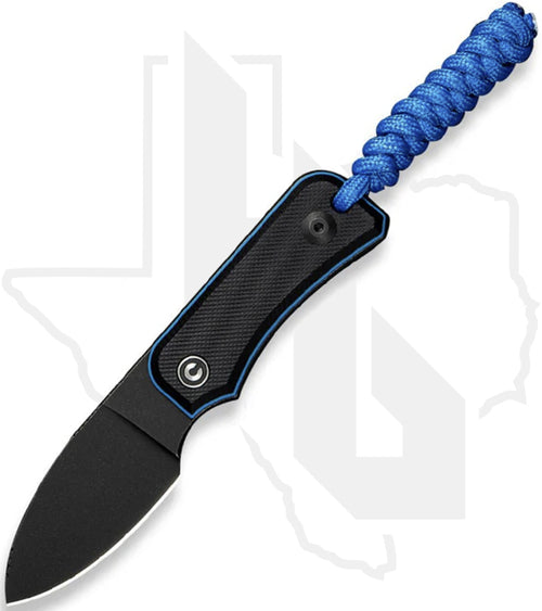 CIVIVI Baby Banter C23045-1 - Black/Blue G-10, Black Stonewashed