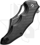 CIVIVI Chiro C23046-DS1 - Carbon Fiber, Damascus