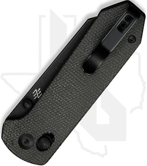 CIVIVI Yonder C23073B-1 - Green Micarta, Black Stonewashed