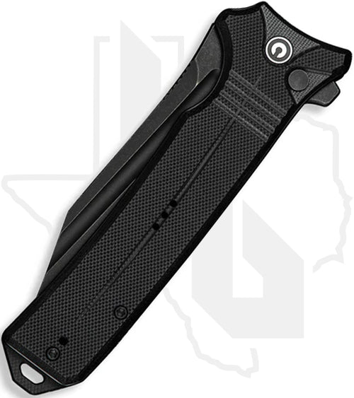 CIVIVI Neurohaptic C23080-1 - Black G-10, Black Stonewashed