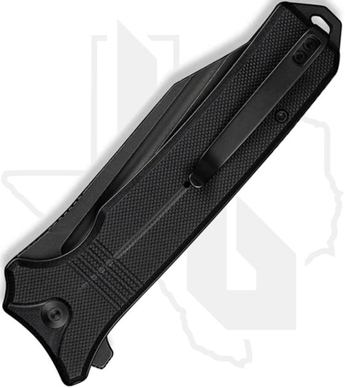 CIVIVI Neurohaptic C23080-1 - Black G-10, Black Stonewashed