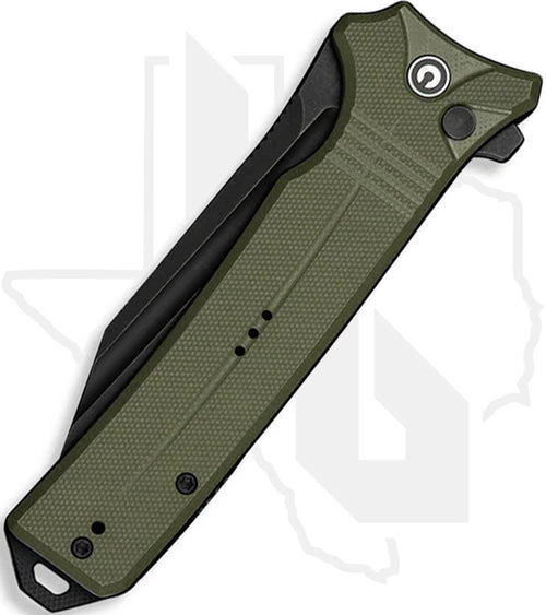 CIVIVI Neurohaptic C23080-3 - OD Green G-10, Black Stonewashed