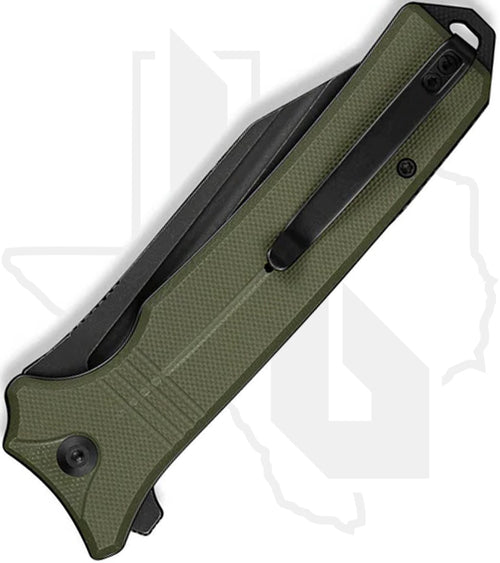 CIVIVI Neurohaptic C23080-3 - OD Green G-10, Black Stonewashed