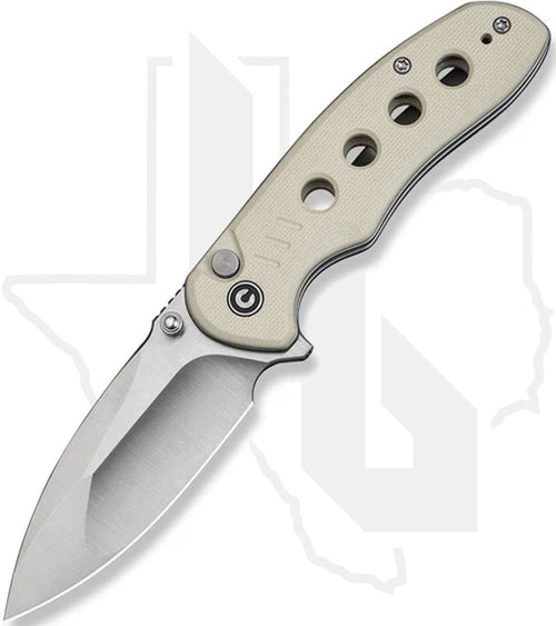 CIVIVI Triptych C23085B-2 - Ivory G-10, Satin