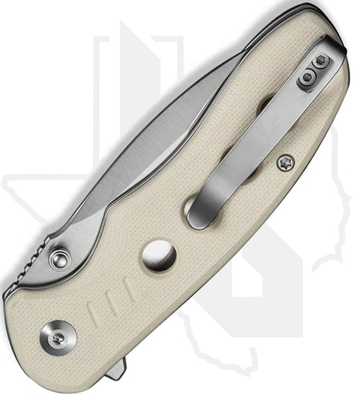 CIVIVI Triptych C23085B-2 - Ivory G-10, Satin