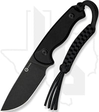 CIVIVI Timberbark C23094-1 - Black G-10, Black Stonewashed