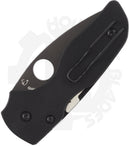 Spyderco Lil' Native C230GPBBK - Black, Black G-10