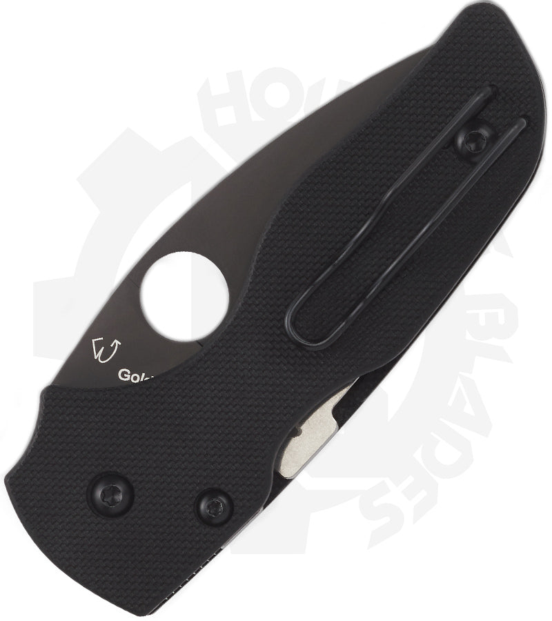 Spyderco Lil' Native C230GPBBK - Black, Black G-10