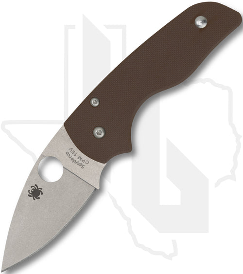 Spyderco Sprint Run Lil' Native C230GPBN15V - Brown G-10