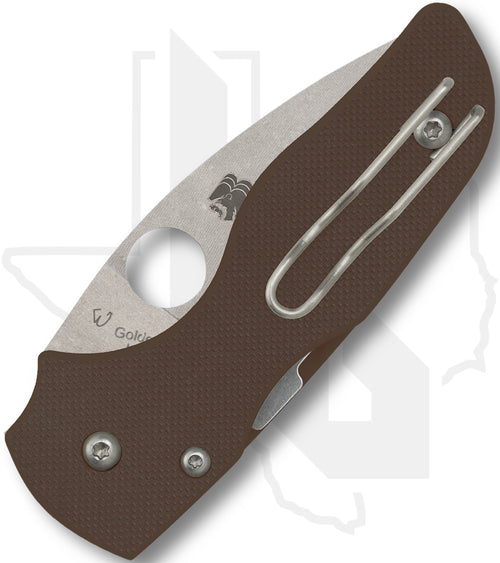 Spyderco Sprint Run Lil' Native C230GPBN15V - Brown G-10