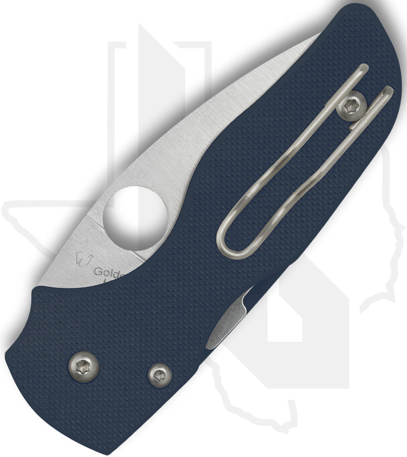 Spyderco Lil' Native C230GPCBL - Cobalt Blue G-10