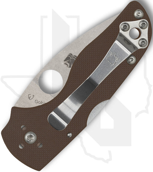 Spyderco Sprint Run Lil' Native C230MBGPBN15V - Brown G-10