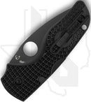 Spyderco Lil' Native Lightweight C230PBBK - Black FRN, Black