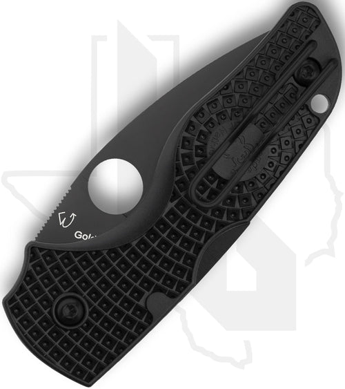 Spyderco Lil' Native Lightweight C230PBBK - Black FRN, Black
