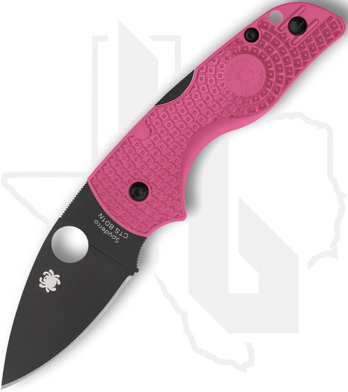 Spyderco Lil' Native Lightweight C230PPNBK - Black, Pink FRN