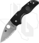 Spyderco Lil' Native Lightweight C230SBK - Black FRN, SpyderEdge