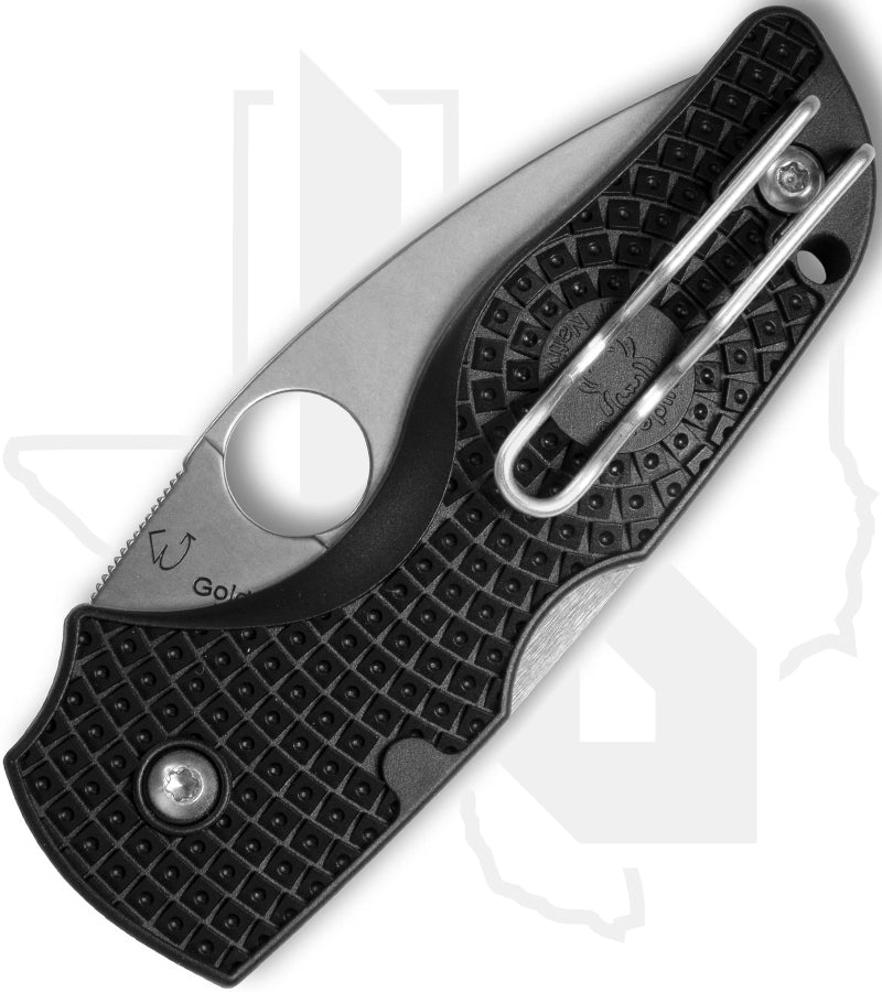 Spyderco Lil' Native Lightweight C230SBK - Black FRN, SpyderEdge
