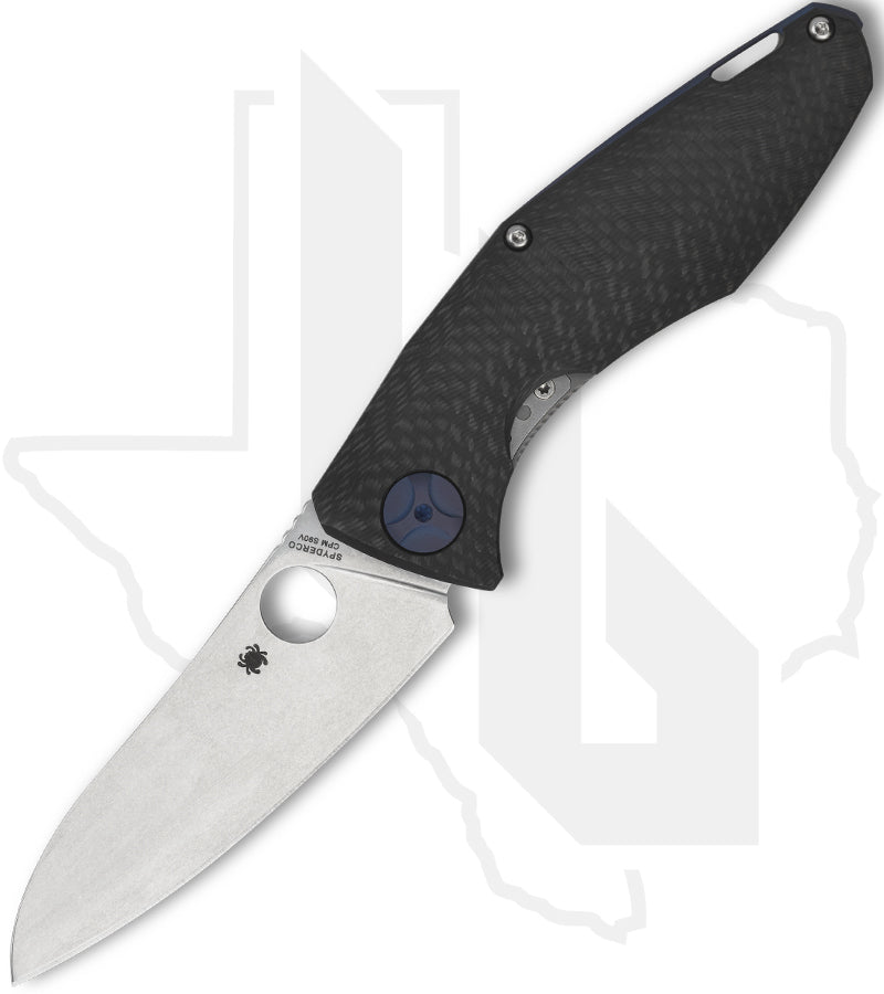 Spyderco Drunken C235CFTIP - Titanium, Carbon Fiber