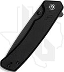 CIVIVI Merit C24012-1 - Black G-10, Black Stonewashed