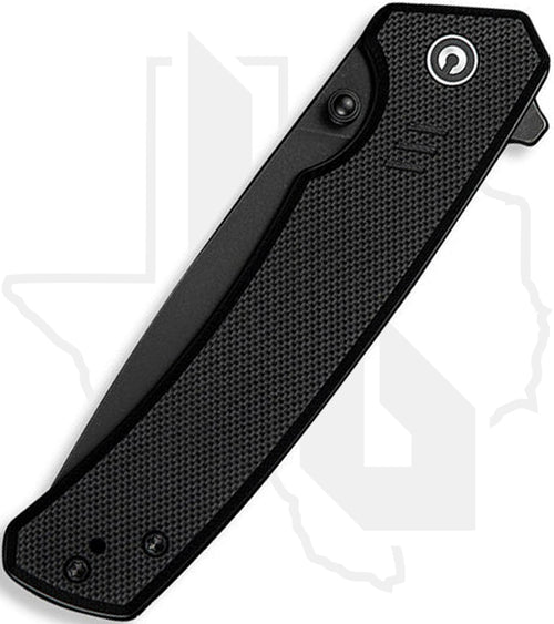 CIVIVI Merit C24012-1 - Black G-10, Black Stonewashed