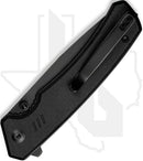 CIVIVI Merit C24012-1 - Black G-10, Black Stonewashed