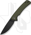 CIVIVI Merit C24012-2 - OD Green G-10, Black Stonewashed
