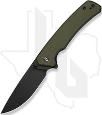 CIVIVI Merit C24012-2 - OD Green G-10, Black Stonewashed