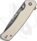 CIVIVI Merit C24012-DS1 - Ivory G-10, Damascus