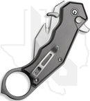 CIVIVI Amaroq C24018-1 - Gray Aluminum, Satin