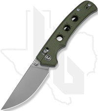 CIVIVI Noctis C24020C-3 - Olive Canvas Micarta, Stonewashed