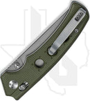 CIVIVI Noctis C24020C-3 - Olive Canvas Micarta, Stonewashed