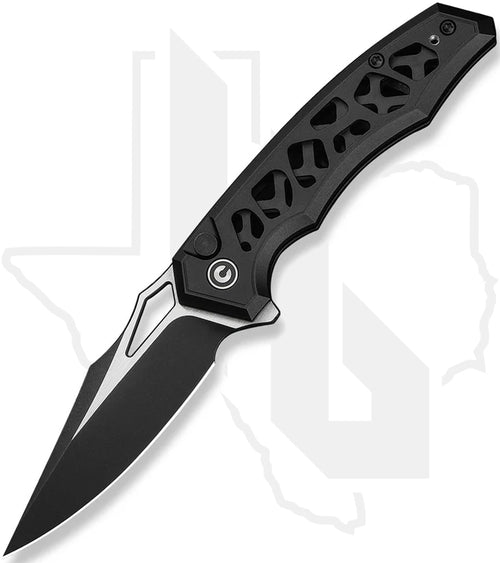 CIVIVI Anaaki C24039-1 - Skeletonized, Black Stonewash