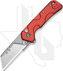 CIVIVI Pulsara Utility C24041F-2 - Red Aluminum, Stonewashed
