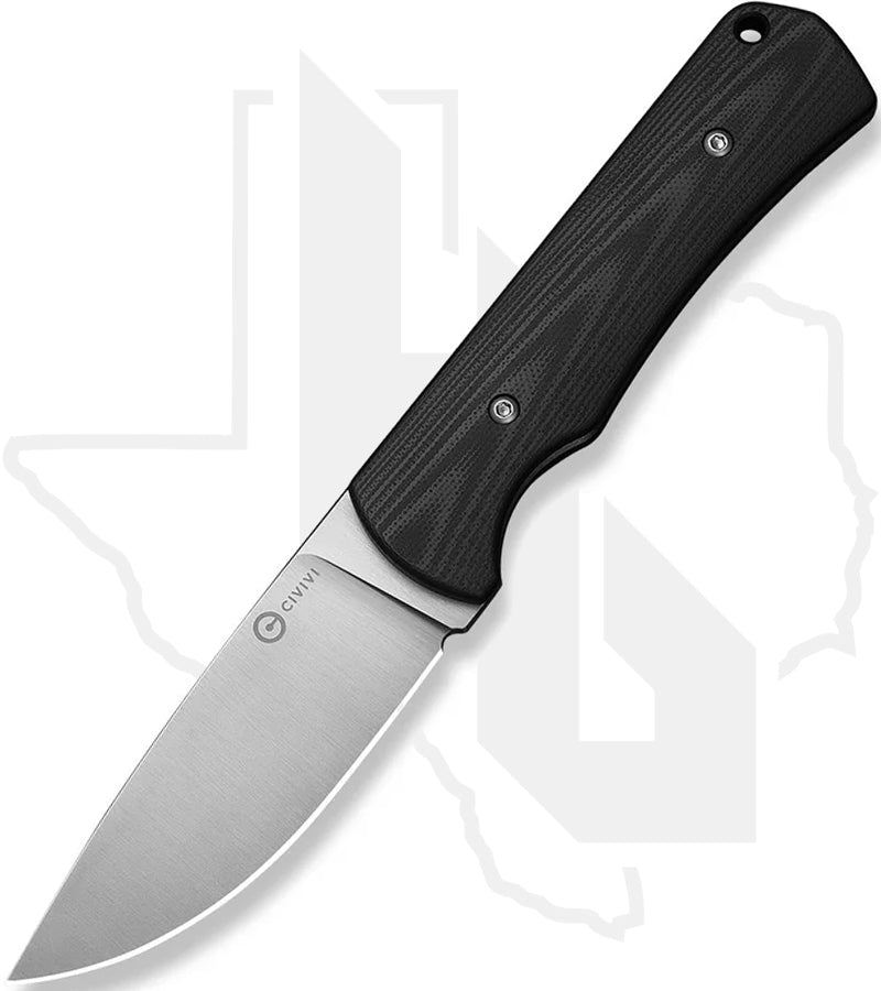 CIVIVI Jencks C24051-1 - Black G-10, Satin